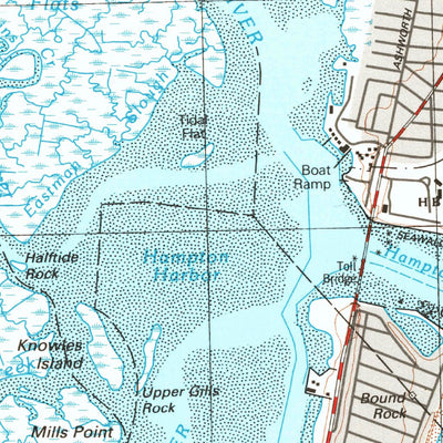 United States Geological Survey Exeter, NH-MA (1992, 25000-Scale) digital map