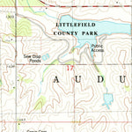 United States Geological Survey Exira East, IA (1983, 24000-Scale) digital map