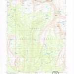 United States Geological Survey Explorer Peak, UT (1967, 24000-Scale) digital map