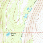 United States Geological Survey Explorer Peak, UT (1967, 24000-Scale) digital map