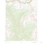 United States Geological Survey Explorer Peak, UT (2023, 24000-Scale) digital map