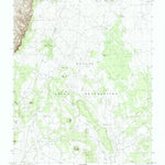 United States Geological Survey Explosive Rock, AZ (1985, 24000-Scale) digital map