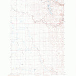 United States Geological Survey Eyraud Lakes, MT (1987, 24000-Scale) digital map