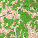 United States Geological Survey Ezel, KY (1951, 24000-Scale) digital map