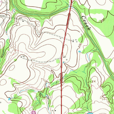 United States Geological Survey Ezzell, TX (1964, 24000-Scale) digital map