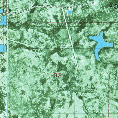 United States Geological Survey F-R Ranch, LA (1982, 24000-Scale) digital map