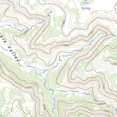 United States Geological Survey Fable Valley, UT (2023, 24000-Scale) digital map