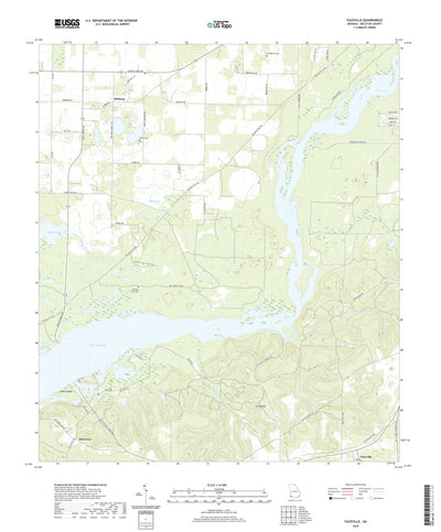 United States Geological Survey Faceville, GA (2020, 24000-Scale) digital map