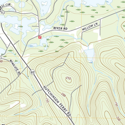 United States Geological Survey Faceville, GA (2020, 24000-Scale) digital map