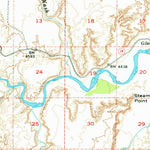 United States Geological Survey Factory Butte, UT (1954, 62500-Scale) digital map