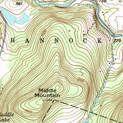 United States Geological Survey Factoryville, PA (1994, 24000-Scale) digital map