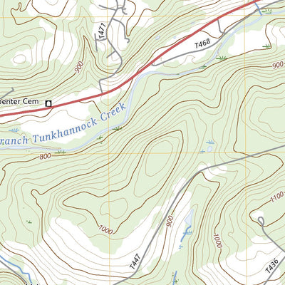 United States Geological Survey Factoryville, PA (2023, 24000-Scale) digital map