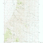 United States Geological Survey Fagin Mountain, NV (1986, 24000-Scale) digital map