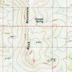 United States Geological Survey Fagin Mountain, NV (1986, 24000-Scale) digital map