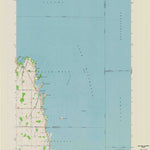 United States Geological Survey Fahrney Point, WI (1974, 24000-Scale) digital map
