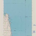 United States Geological Survey Fahrney Point, WI (1992, 24000-Scale) digital map