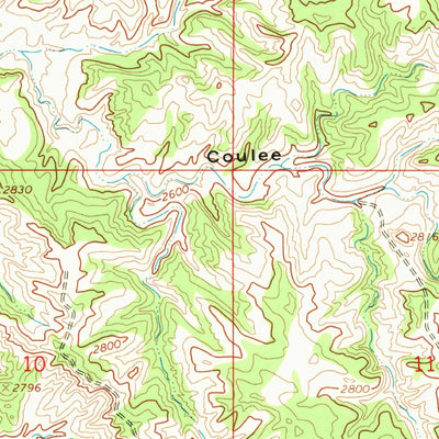 United States Geological Survey Fail Ranch, MT (1967, 24000-Scale) digital map