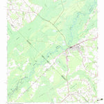 United States Geological Survey Fair Bluff, NC-SC (1962, 24000-Scale) digital map