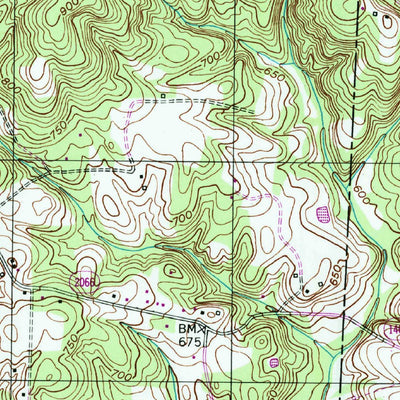 United States Geological Survey Fair Grove, NC (1951, 24000-Scale) digital map
