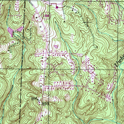 United States Geological Survey Fair Grove, NC (1951, 24000-Scale) digital map