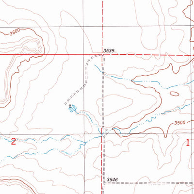 United States Geological Survey Fair Haven Colony, MT (1983, 24000-Scale) digital map
