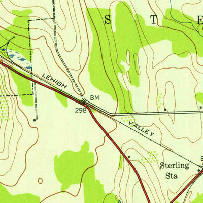 United States Geological Survey Fair Haven, NY (1943, 24000-Scale) digital map