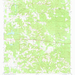 United States Geological Survey Fair Oak Springs, MS (1972, 24000-Scale) digital map