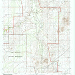 United States Geological Survey Fairbank, AZ (1996, 24000-Scale) digital map