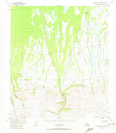 United States Geological Survey Fairbanks A-1, AK (1949, 63360-Scale) digital map