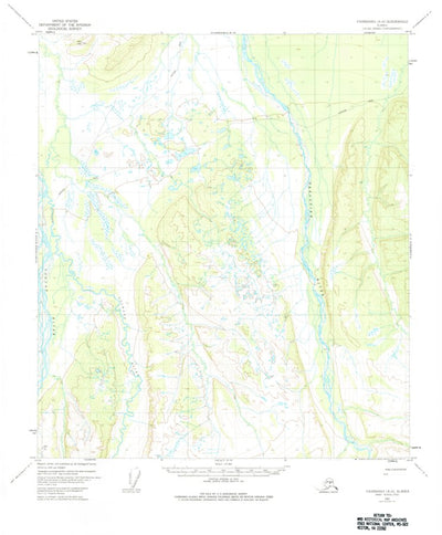 United States Geological Survey Fairbanks A-6, AK (1973, 63360-Scale) digital map