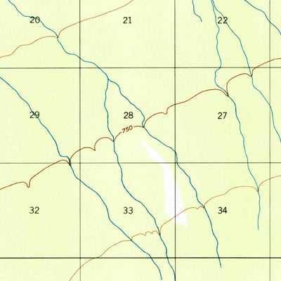 United States Geological Survey Fairbanks B-2, AK (1950, 63360-Scale) digital map