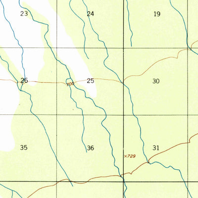 United States Geological Survey Fairbanks B-2, AK (1950, 63360-Scale) digital map
