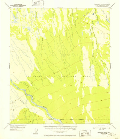 United States Geological Survey Fairbanks B-2, AK (1951, 63360-Scale) digital map