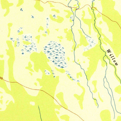 United States Geological Survey Fairbanks B-2, AK (1951, 63360-Scale) digital map
