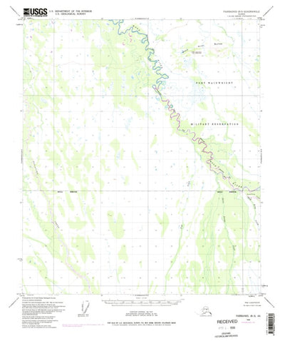 United States Geological Survey Fairbanks B-3, AK (1949, 63360-Scale) digital map