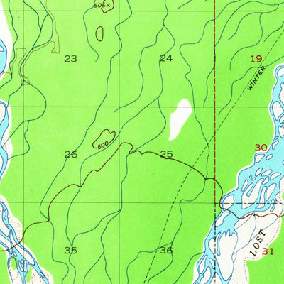 United States Geological Survey Fairbanks B-5, AK (1950, 63360-Scale) digital map