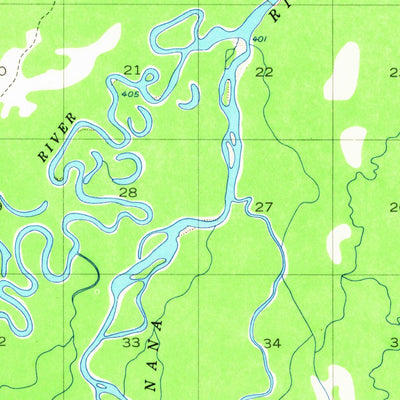 United States Geological Survey Fairbanks B-5, AK (1950, 63360-Scale) digital map