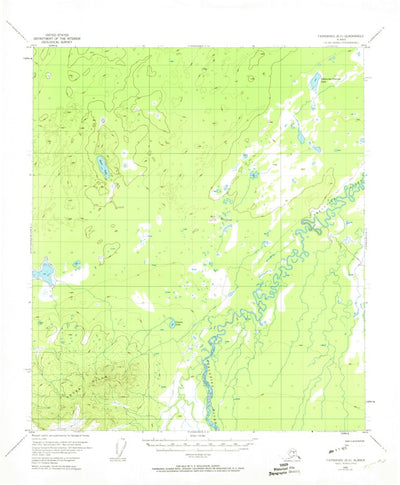 United States Geological Survey Fairbanks B-6, AK (1953, 63360-Scale) digital map