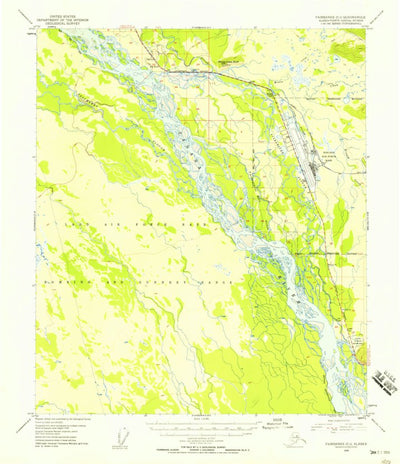 United States Geological Survey Fairbanks C-1, AK (1949, 63360-Scale) digital map