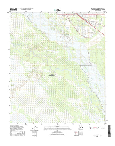 United States Geological Survey Fairbanks C-1 NW, AK (2016, 25000-Scale) digital map