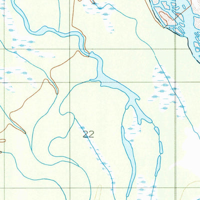 United States Geological Survey Fairbanks C-1 SE, AK (1992, 25000-Scale) digital map