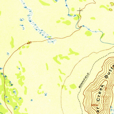 United States Geological Survey Fairbanks C-2, AK (1952, 63360-Scale) digital map