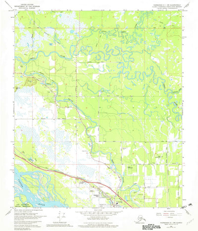 United States Geological Survey Fairbanks D-1 SW, AK (1966, 24000-Scale) digital map
