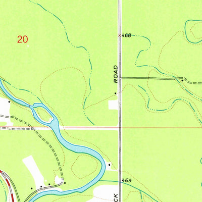 United States Geological Survey Fairbanks D-1 SW, AK (1966, 24000-Scale) digital map