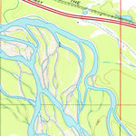 United States Geological Survey Fairbanks D-1 SW, AK (1966, 24000-Scale) digital map