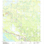 United States Geological Survey Fairbanks D-1 SW, AK (1992, 25000-Scale) digital map