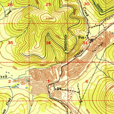United States Geological Survey Fairbanks D-2, AK (1952, 63360-Scale) digital map