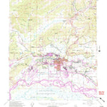 United States Geological Survey Fairbanks D-2, AK (1954, 63360-Scale) digital map