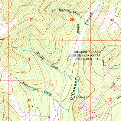 United States Geological Survey Fairbanks D-2, AK (1954, 63360-Scale) digital map