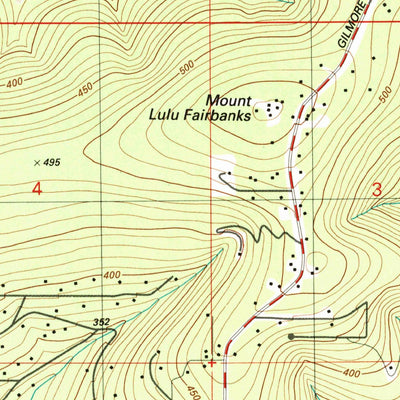 United States Geological Survey Fairbanks D-2 NE, AK (1992, 25000-Scale) digital map